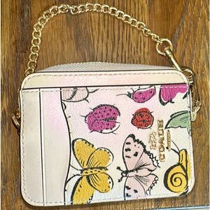 Coach Zip Card Case With Creature Print       No. CR403